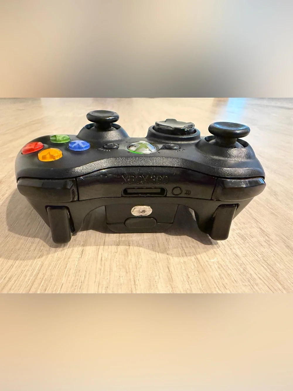Lot Of 2 Xbox 360 Wireless Controllers – Original Black Edition